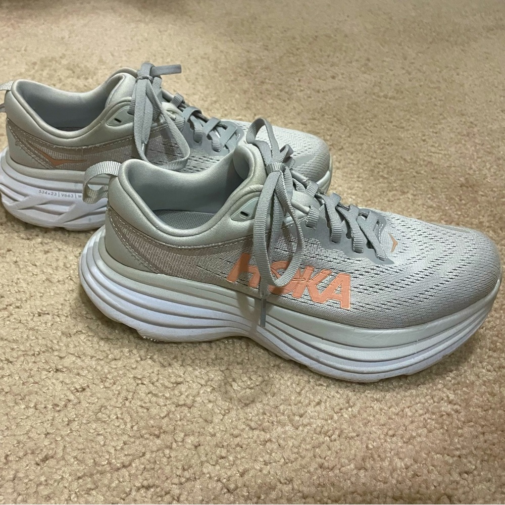 Hoka One One Bondi 8 Women’s 5.5 B Shoes Sneakers